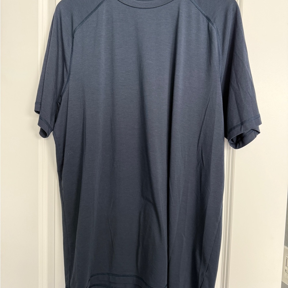 Banana Republic Short Sleeve Athletic Tee, Navy, XL